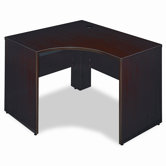 Quantum Series Right Corner Desk Shell, 47-3/8w x 42-1/8d x 30h, Harvest CY