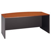Series C 71" W Bow Front Desk