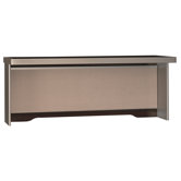 Quantum Series 23.13" H x 47.25" W Desk Hutch