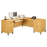 Somerset 71" W L-Shape Desk