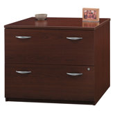Corsa Series-Mahogany 35" Lateral File (assembled)