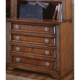 Brookhaven 32" Lateral File in Medium Clear Cherry