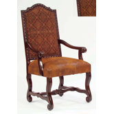 Decorator Casablanca Fabric Arm Chair