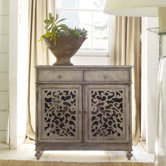 Melange Filigree 2 Drawer Hall Chest