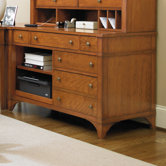 Abbott Place Credenza Printer Unit in Clear Natural Cherry