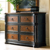 Grandover Six-Drawer Mule Chest in Brown