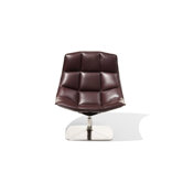 Jehs and Laub Pedestal Lounge Chair with Pedestal Ottoman