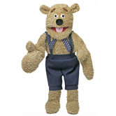 28" Silly Bear Puppet with Mitten Hands