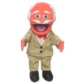 14" Pops Glove Puppet in Orange