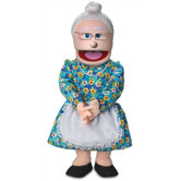 30" Granny Professional Puppet with Removable Legs