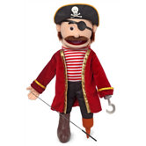 25" Pirate Full Body Puppet