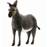 Ride-On Donkey Stuffed Animal