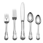 French Provincial 5 Piece Dinner Flatware Set