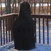 Extra Large Chiminea Cover in Black