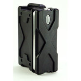 Shallow Roto Rack Case:  8 1/4" H x 22 1/8" W x 14 1/8" D (outside)