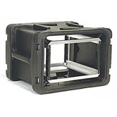Roto Shock Rack Case (20" Deep): 19"Rackable x 20" Deep x 21"High (inside)