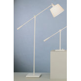 Real Simple Floor Lamp in Stardust White