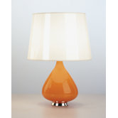 Jonathan Adler Capri Small Table Lamp in Orange