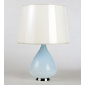 Jonathan Adler Capri Small Table Lamp in Blue