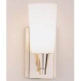 Aria  Wall Sconce in Polished Nickel