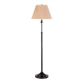 Kinetic Club Floor Lamp in Deep Patina Bronze