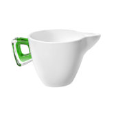 Square Porcelain Milk Jug with Cover