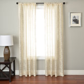 Badi Medallion Rod Pocket Panel in Cream