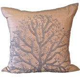 Bling Silk Wild Tree Pillow