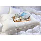Oversized and Overfilled Slumber Pillow in White