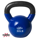 30 lb Premium Vinyl Coated Kettlebell