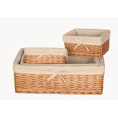 Willow Storage Basket (Set of 4)
