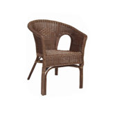 Rattan Chair in Brown