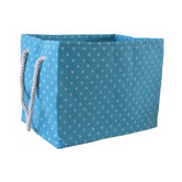 Rectangular Soft Storage in Blue Star