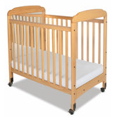 Serenity Compact Size Mirror End Crib