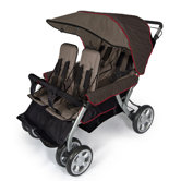 Quad LX Four Child Tandem Stroller