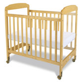 Serenity Safereach Fixed Side Clearview Compact Crib