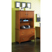 Hudson Valley Lateral File with Hutch