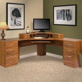 Office Adaptations L-Shape Desk Office Suite