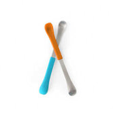 2 in 1 Asst Swap Dual Ended Feeding Spoons in Tangerine