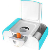 Potty Bench Training Toilet in Blue / White