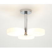 Lipco Three Light Semi Flush Mount