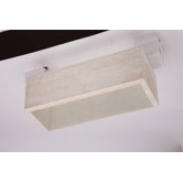 Invisible Triple Recessed Box in White