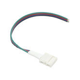 Microflex RGB Power Connector for Display Cabinet Strip Light in White