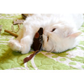 Leather Mouse Cat Toy