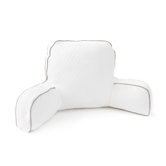 Pillow with Gray Trim in White