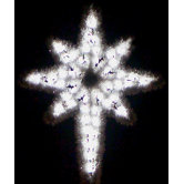 Garland Star of Bethlehem in Pure White