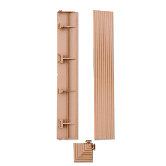 Teak Corner Trims - Set of 4 Pcs