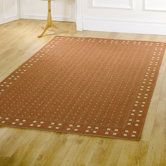 Florence Trinity Rust Contemporary Rug/Runner