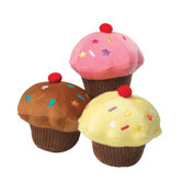 Vanilla Scented Cupcake Dog Toy