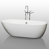 Melissa 71" Soaking Bathtub